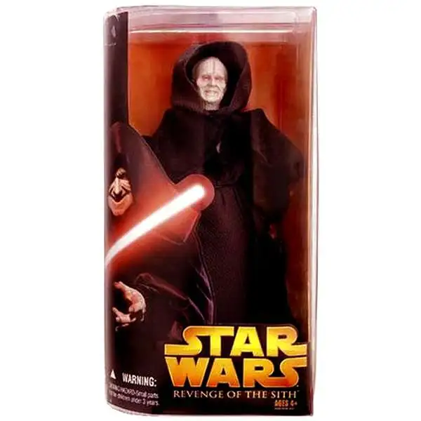 Star Wars Revenge of the Sith 2005 Darth Sidious Action Figure [Damaged Package]