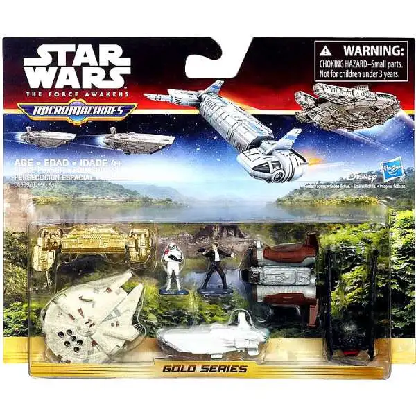 Star Wars The Force Awakens Micro Machines Space Pursuit Vehicle Pack
