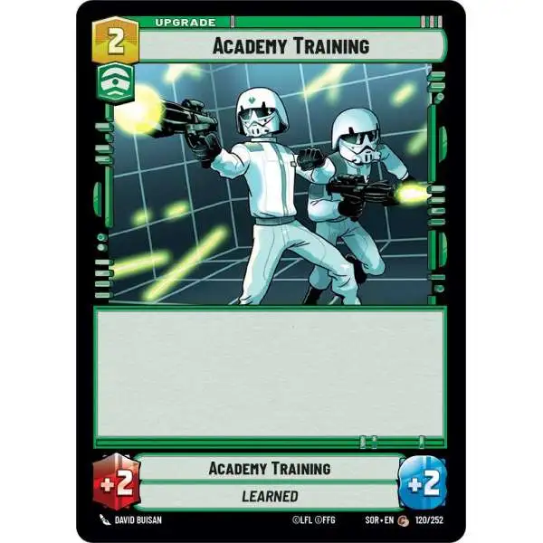Star Wars: Unlimited Trading Card Game Spark of Rebellion Common Academy Training #120