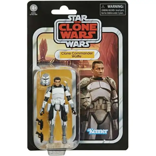 Star Wars Clone Wars Vintage Collection Wave 1 Clone Commander Wolffe Action Figure
