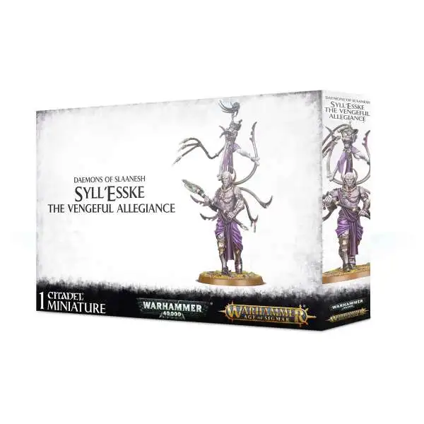 Warhammer Age of Sigmar Hedonites of Slaanesh Syll'Esske, The Vengeful Allegiance [Black Box]