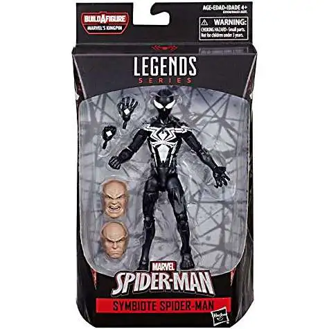 Marvel Legends Infinite Kingpin Series Symbiote Spider-Man Action Figure