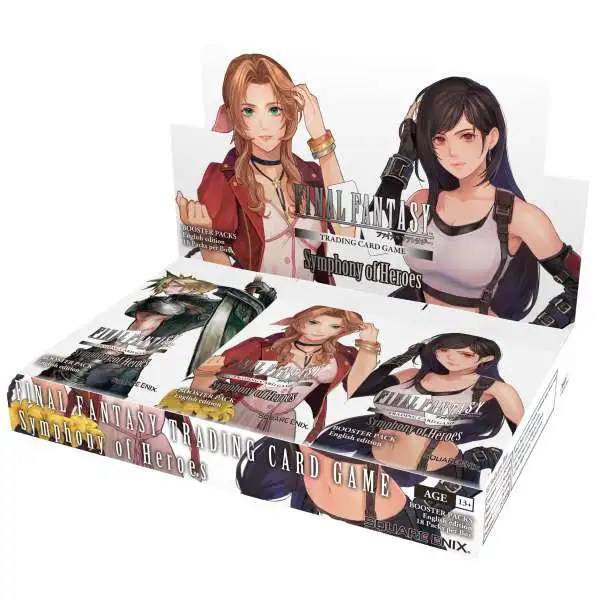 FFTCG OPUS3 1BOX シュリンク付 未開封 ファイナルファンタジー Final Fantasy Trading Card Game Opus 31 Symphony of Heroes Booster