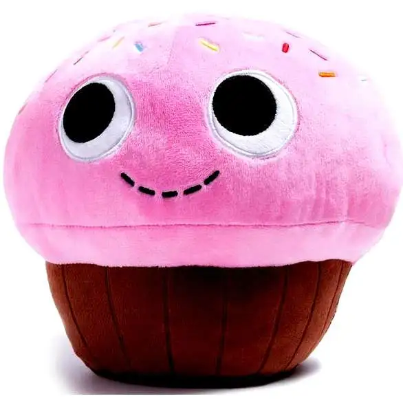 Yummy World Sprinkles Pink Cupcake 10-Inch Medium Plush