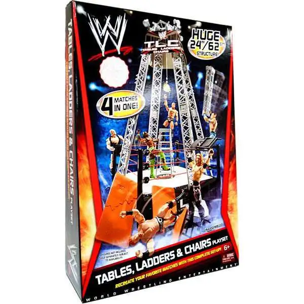 WWE Wrestling Tables, Ladders & Chairs Exclusive Superstar Ring