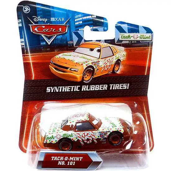 Disney / Pixar Cars Synthetic Rubber Tires Tach-O-Mint Exclusive Diecast Car
