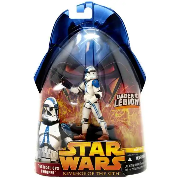 Star Wars Revenge of the Sith 2005 Tactical Ops Trooper Action Figure #65 [401st Legion]