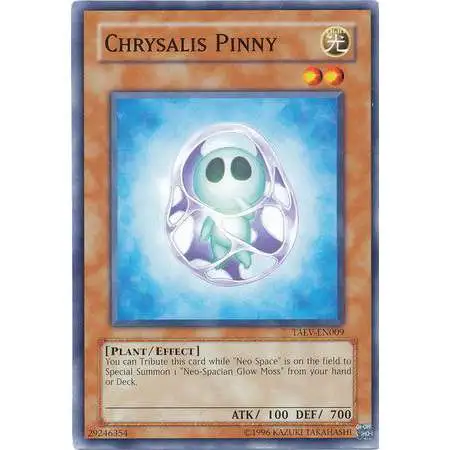 YuGiOh GX Trading Card Game Tactical Evolution Common Chrysalis Pinny TAEV-EN009