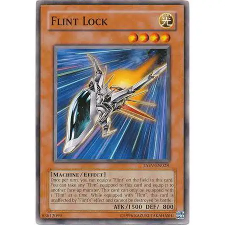YuGiOh GX Trading Card Game Tactical Evolution Common Flint Lock TAEV-EN028