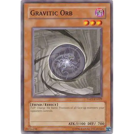 YuGiOh GX Trading Card Game Tactical Evolution Common Gravity Orb TAEV-EN029
