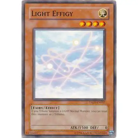 YuGiOh GX Trading Card Game Tactical Evolution Common Light Effigy TAEV-EN037