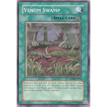 YuGiOh Trading Card Game Tactical Evolution Common Venom Swamp TAEV-EN051
