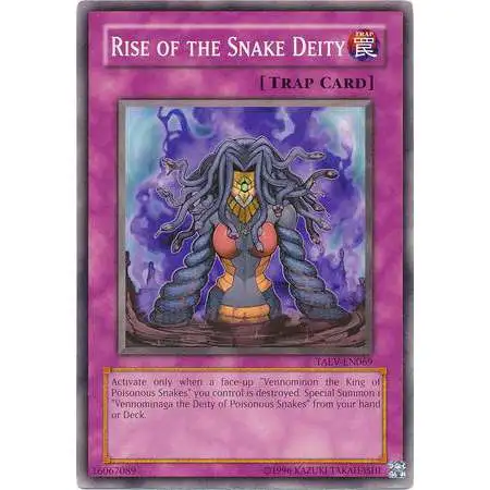 YuGiOh GX Trading Card Game Tactical Evolution Common Rise of the Snake Deity TAEV-EN069