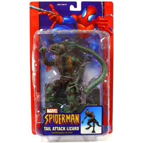 Spider-Man Tail Attack Lizard Action Figure [Damaged Package]