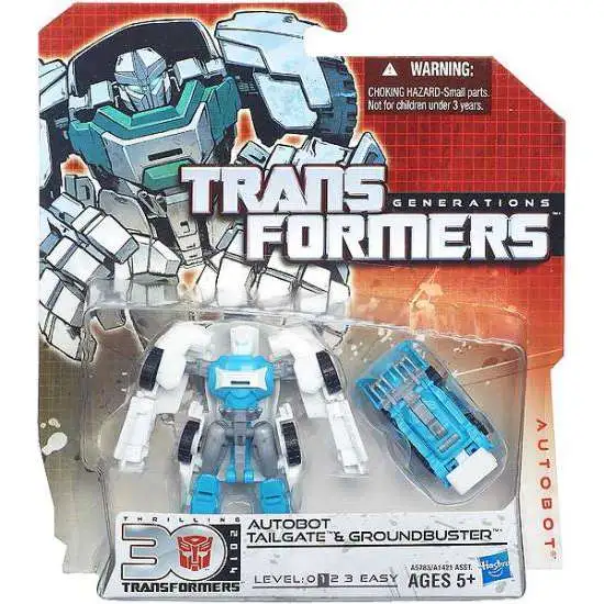 Transformers Generations 30th Anniversary Autobot Tailgate & Groundpounder Legend Action Figure 2-Pack