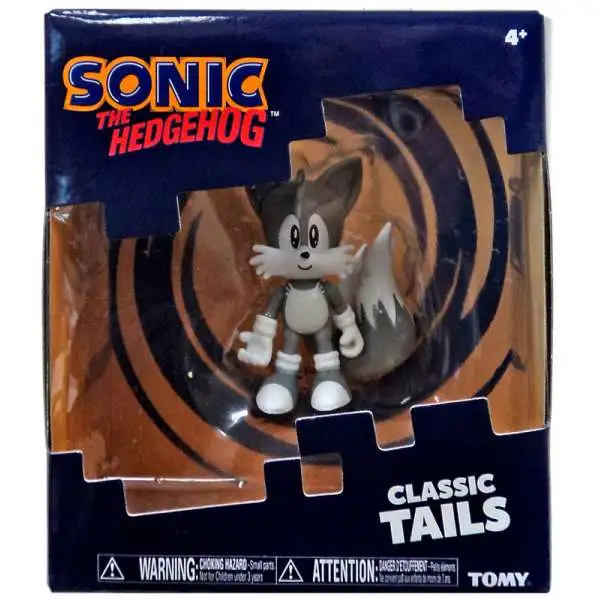 Sonic The Hedgehog Classic Tails Action Figure [Black & White Deco]