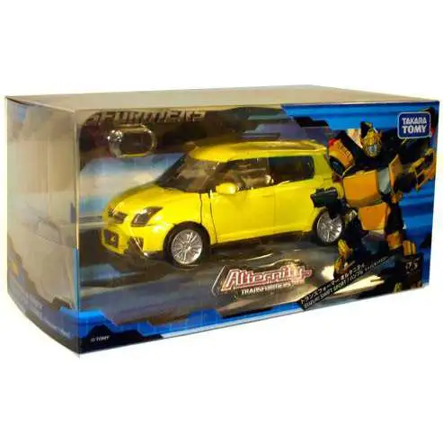 Transformers Japanese Alternity Suzuki Swift Bumblebee Action Figure A-03 [Damaged Package]