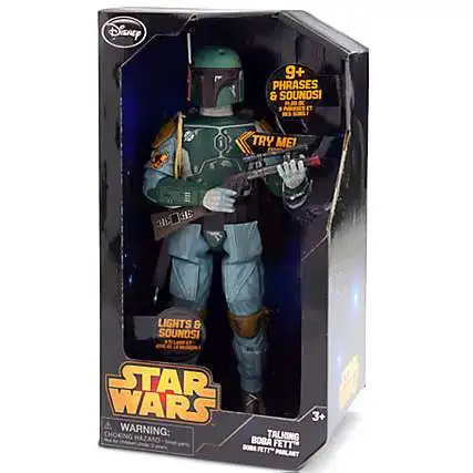 Disney Star Wars The Empire Strikes Back Boba Fett Exclusive Talking Action Figure [Damaged Package]
