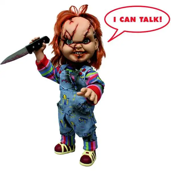 Child's Play MDS Designer Series Chucky Mega Scale TALKING Action Figure [Scarred]