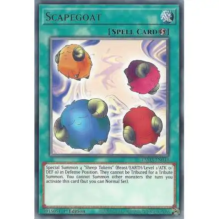 YuGiOh Tactical Masters Rare Scapegoat TAMA-EN043