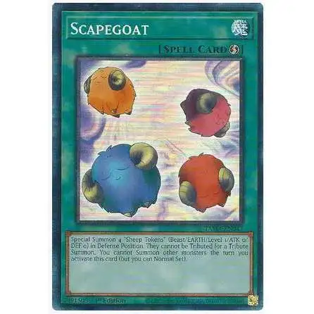 YuGiOh Tactical Masters Collector Rare Scapegoat TAMA-EN043