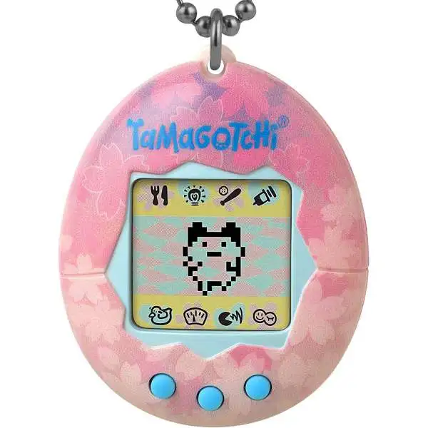 Tamagotchi The Original Gen 1 Sakura 2 1.5-Inch Virtual Pet Toy