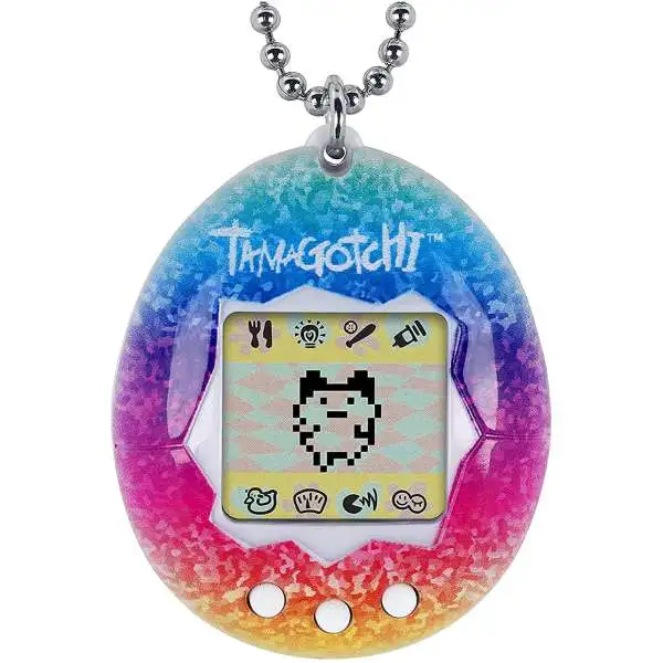 Tamagotchi The Original Gen 1 Rainbow (Unicorn) 1.5-Inch Virtual Pet Toy
