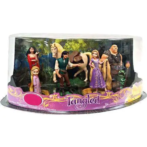 Disney Tangled Figurine Playset Exclusive 3-Inch [Damaged Package]