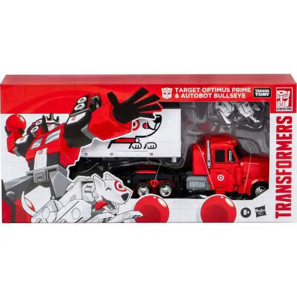 Transformers Target Optimus Prime & Bullseye Exclusive Leader Action Figure