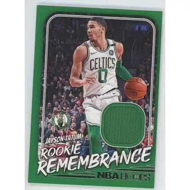NBA 2022 Hoops Basketball Rookie Remembrance Jayson Tatum RR-JTB [Patch Card]