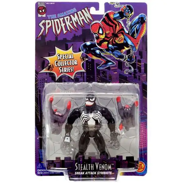 Marvel The Amazing Spider-Man Stealth Venom Action Figure [Sneak Attack Symbiote]