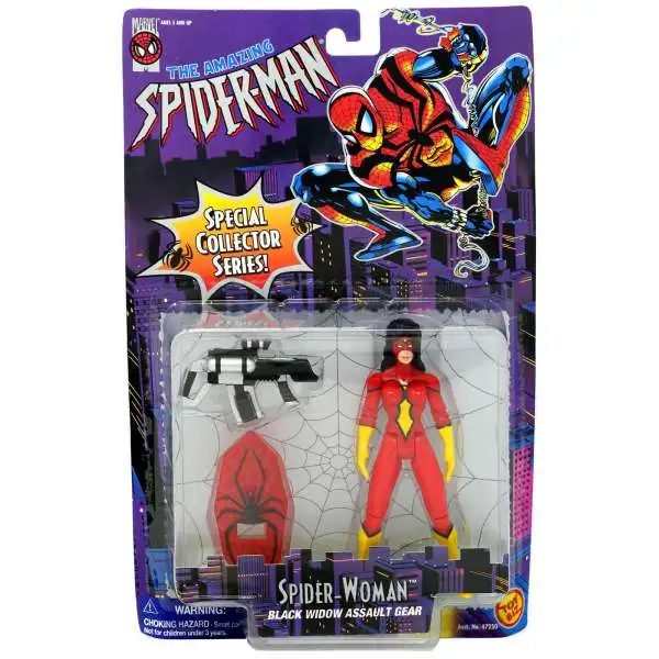 The Amazing Spider-Man Spider-Woman Action Figure [Black Widow Assault Gear]