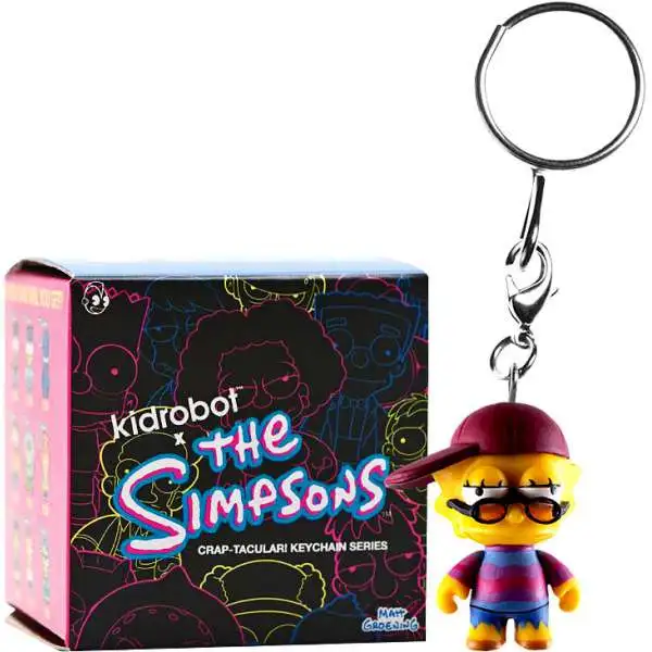 The Simpsons Vinyl Keychain CRAP-TACULAR! 3-Inch Mystery Pack [1 RANDOM Figure]