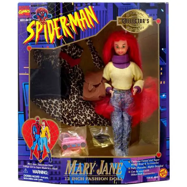 Marvel Spider-Man Mary Jane 12-Inch Doll