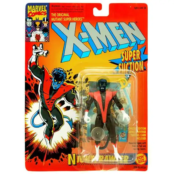 Marvel X-Men Nightcrawler Action Figure [Super Suction]