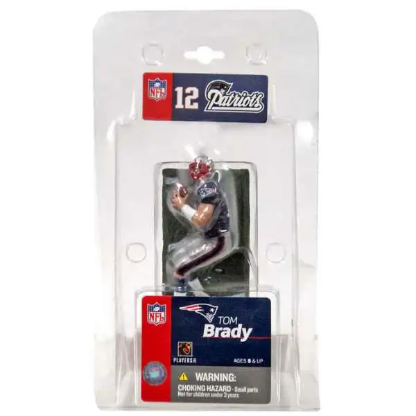 McFarlane Toys NFL New England Patriots Sports Picks Football 3 Inch Mini Tom Brady Mini Figure