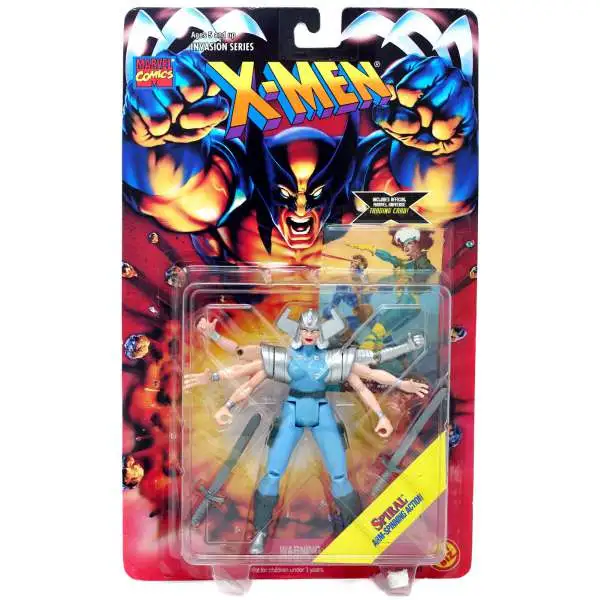 Marvel X-Men Invasion Series Spiral Action Figure [Arm-Spinning Action]