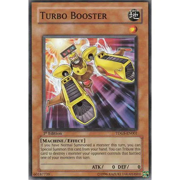 YuGiOh The Duelist Genesis Common Turbo Booster TDGS-EN001