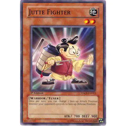 YuGiOh The Duelist Genesis Common Jutte Fighter TDGS-EN012