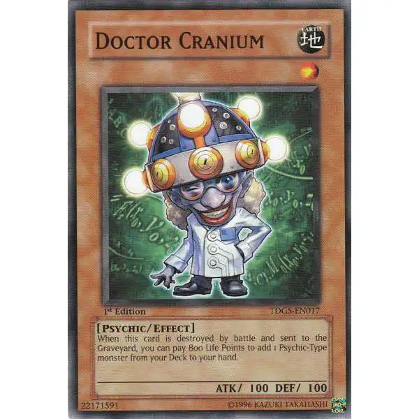 YuGiOh The Duelist Genesis Common Doctor Cranium TDGS-EN017