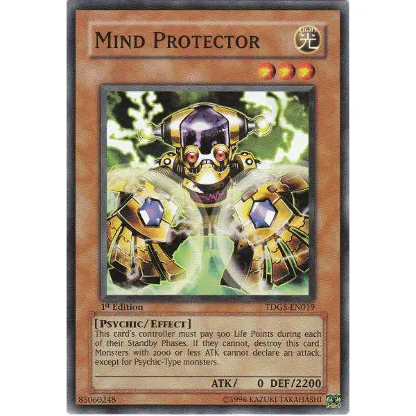 YuGiOh The Duelist Genesis Common Mind Protector TDGS-EN019