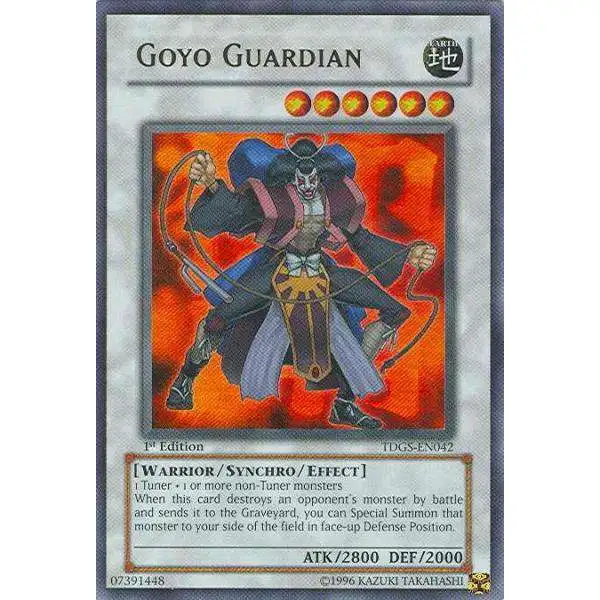 YuGiOh The Duelist Genesis Ultra Rare Goyo Guardian TDGS-EN042