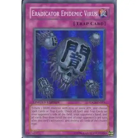 YuGiOh The Duelist Genesis Special Edition Super Rare Eradicator Epidemic Virus TDGS-ENSE1