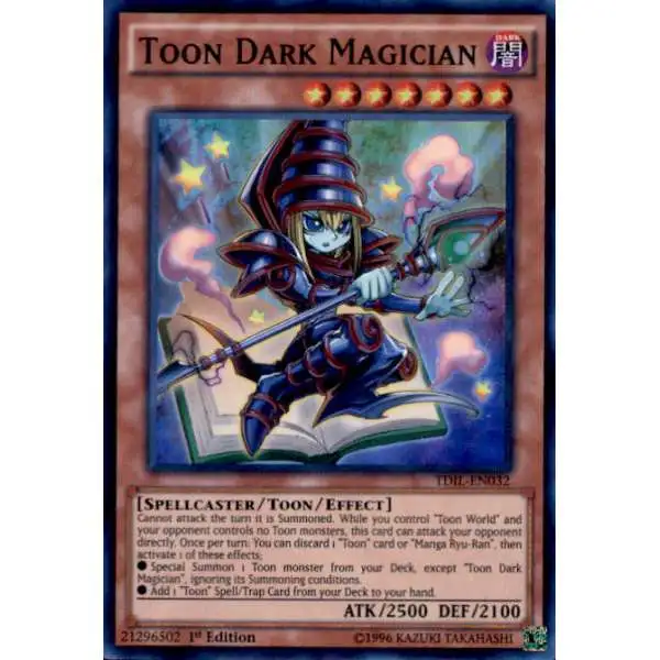 YuGiOh The Dark Illusion Super Rare Toon Dark Magician TDIL-EN032