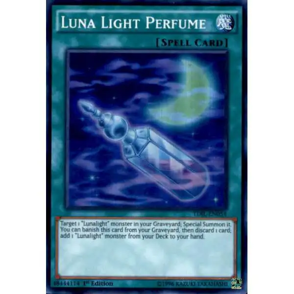 YuGiOh The Dark Illusion Super Rare Luna Light Perfume TDIL-EN054