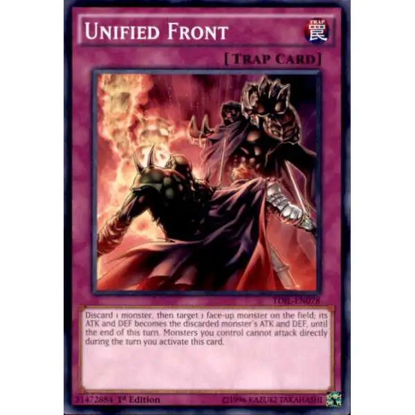 YuGiOh The Dark Illusion Common Unified Front TDIL-EN078
