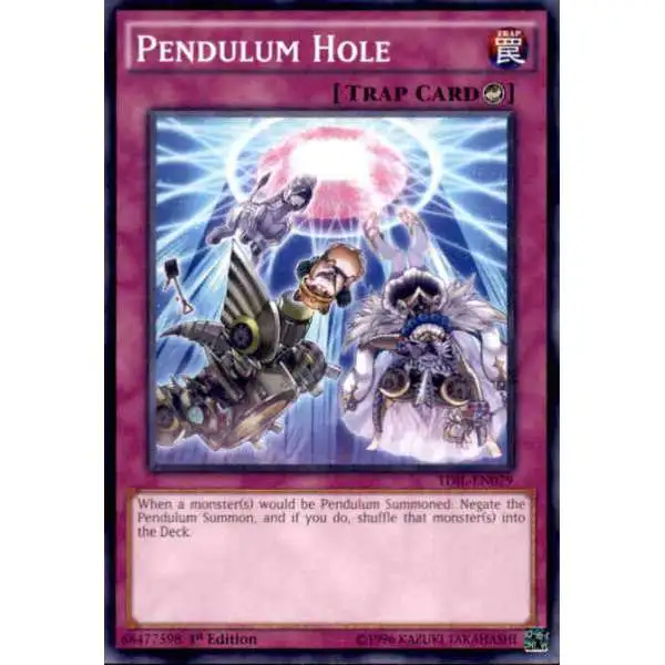 YuGiOh The Dark Illusion Common Pendulum Hole TDIL-EN079