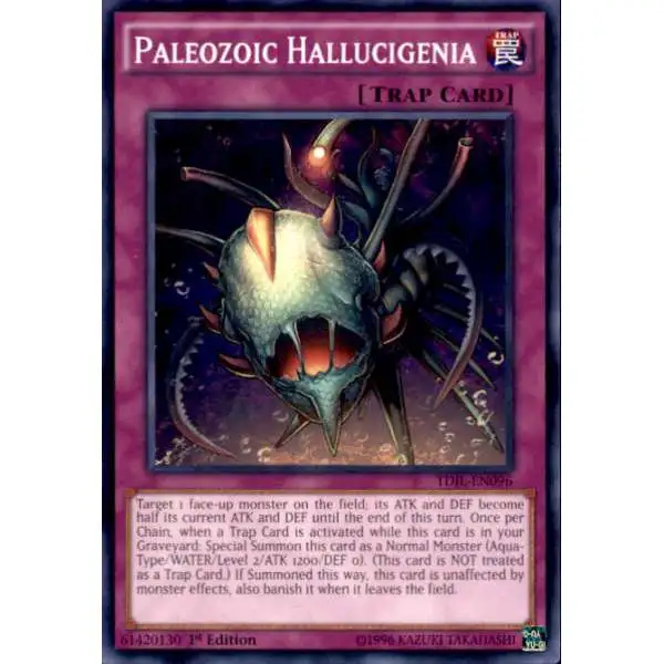 YuGiOh The Dark Illusion Common Paleozoic Hallucigenia TDIL-EN096