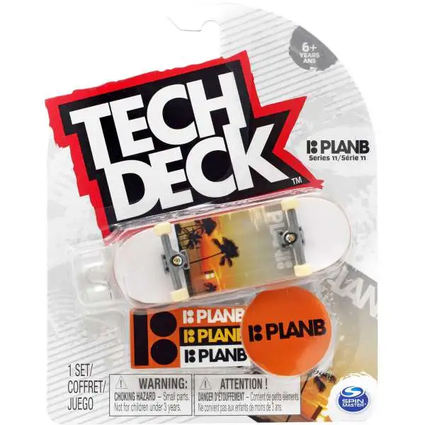 Tech Deck Series 11 PlanB 96mm Mini Skateboard [Palm]