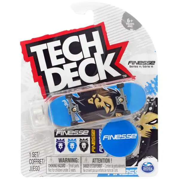 Tech Deck Series 11 Finesse 96mm Mini Skateboard [Lion]